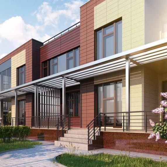 ЖК Duderhof club, Дудергоф Клаб, фасад отделка оформление